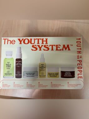 The Youth System Skincare travel skincare set Facial Serum & Oils new